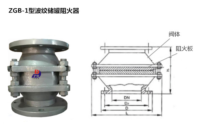 波纹储罐阻火器